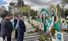حضور دکتر ساداتی نژاد وزیر جهاد کشاورزی و زیارت مزار گلستان شهدای اصفهان