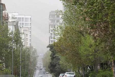 تداوم آلودگی هوای تهران تا عصر چهارشنبه
