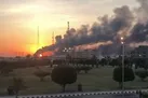 حمله پهپادی به پالایشگاه نفت ریاض