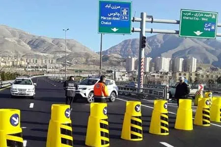 انسداد روزانه کندوان از ساعت ۸ صبح یکشنبه