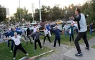 حضور 300 ورزشکار در همایش صبحگاهی ورزشکاران همدان و تهران