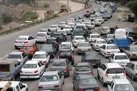 ترافیک جاده هراز و چالوس سنگین است