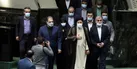 رئیس جمهور برای دفاع از وزیر صمت وارد صحن مجلس شد