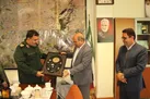 دیدارمدیر کل و شورای معاونین صدا و سیمای کرمان با فرمانده سپاه ثارالله