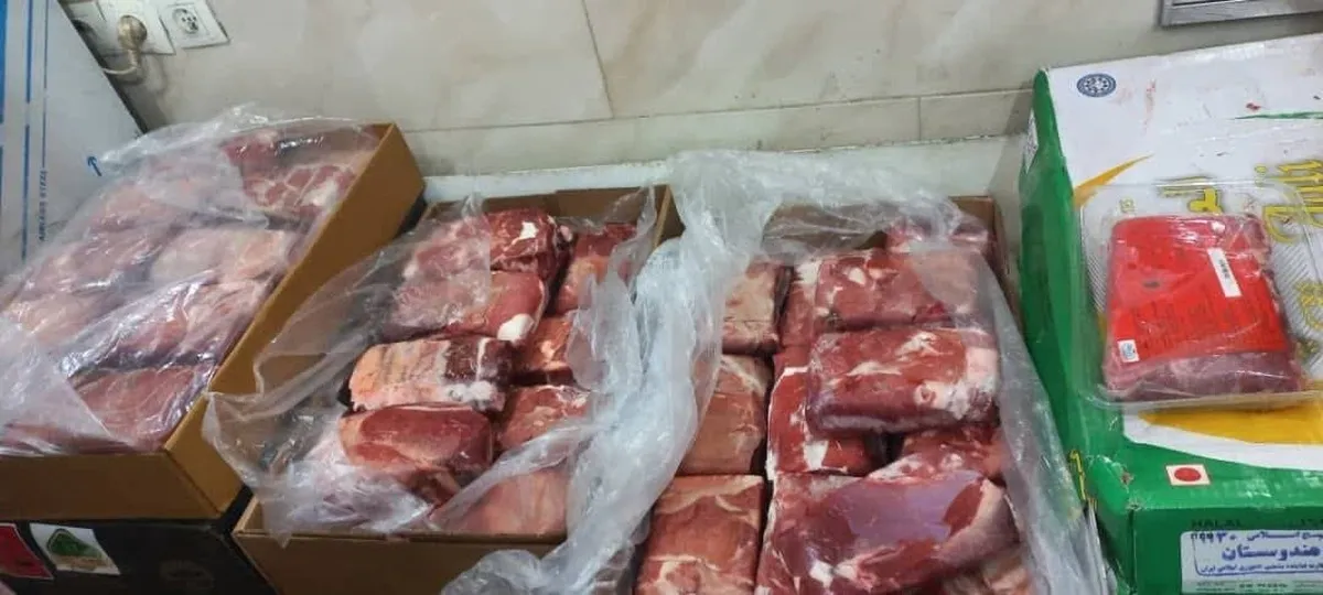 کشف ۸۰ کیلوگرم گوشت منجمد دیفراست شده!