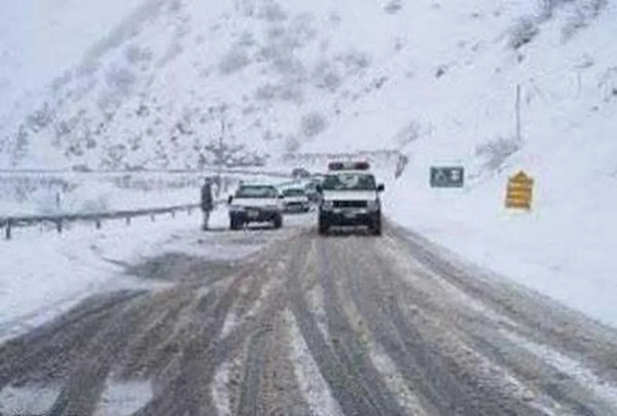  جاده‌های استان لغزنده است