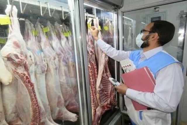 معدوم‌سازی ۸۰۰ کیلوگرم فرآورده خام دامی غیربهداشتی در آبادان