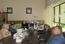 دیدار مدیرکل دامپزشکی کهگیلویه وبویراحمد با معاون جدید بودجه سازمان مدیریت و برنامه‌ریزی استان