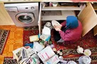 خانه‌ تکانی با کمترین آسیب به زمین