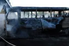 انفجار مینی‌بوس بمب‌گذاری‌ شده حامل نظامیان در سوریه