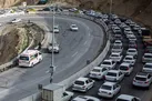 ترافیک سنگین در برخی مقاطع محور تهران-فشم و جاده کندوان