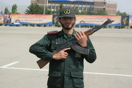 پیکر شهید سعید کمالی در معراج شهدا(+عکس)