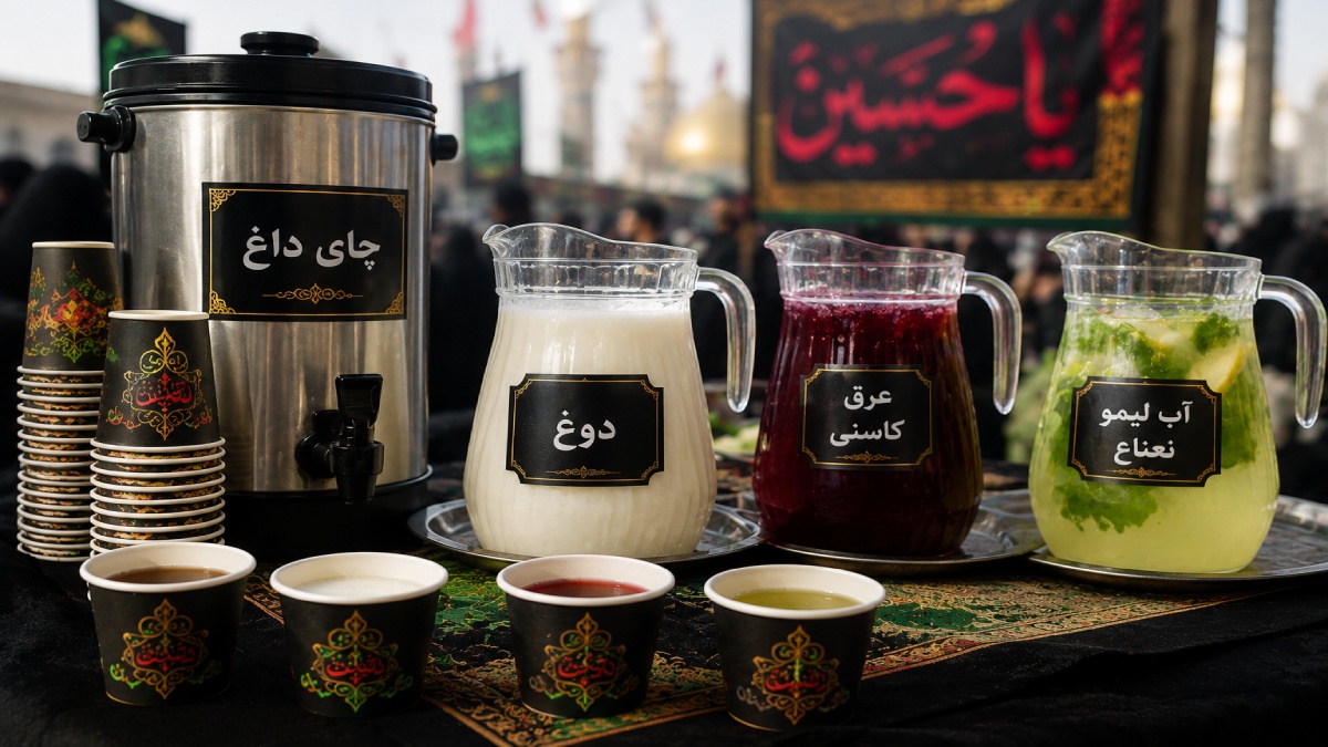 بهترین نوشیدنیها برای پذیرایی از زائران در هوای گرم اربعین بهترین نوشیدنیها برای پذیرایی از زائران در هوای گرم اربعین