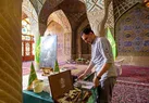 حسن روح الامین نشان درجه یک هنری دریافت کرد