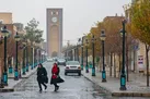 بارندگی و وزش باد در نیمه شمالی ایران