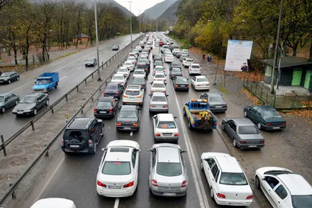 جاده‌های چالوس و هراز و آزادراه تهران شمال جمعه یک طرفه است +جدول