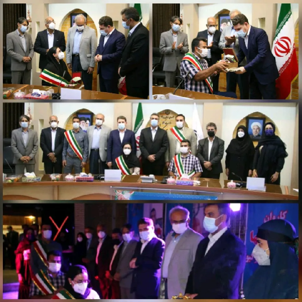 بدرقه ورزشکاران کرمانی کاروان پارالمپیک سردار دل‌ها در کرمان