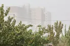 خیزش گرد و خاک در نقاط مختلف کشور