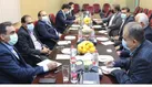 دیدار مدیر عامل بانک صادرات و هیات همراه با رییس اتاق بازرگانی، صنایع، معادن و کشاورزی هرمزگان 