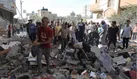 ۲فلسطینی در بمباران اردوگاه نصیرات به شهادت رسیدند