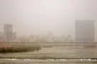 گرد و غبار کرمانشاه را فرا می‌گیرد
