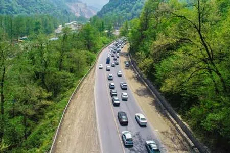 افزایش ۵ درصدی تردد در محورهای برون‌ شهری
