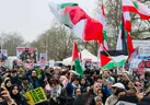 ببینید | فریاد حمایت از فلسطین در قلب انگلیس طنین‌ افکن شد