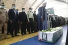 پیکر شهید میرحسنی با حضور رئیس کل دادگستری استان هرمزگان تشییع شد