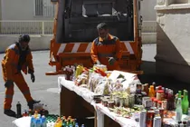 معدوم‌سازی ۲۱.۵ تن کالای قاچاق و اجناس تاریخ‌گذشته در فیروزکوه