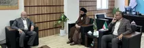 دیدار مدیرکل اوقاف استان تهران با فرماندار و امام جمعه فیروزکوه