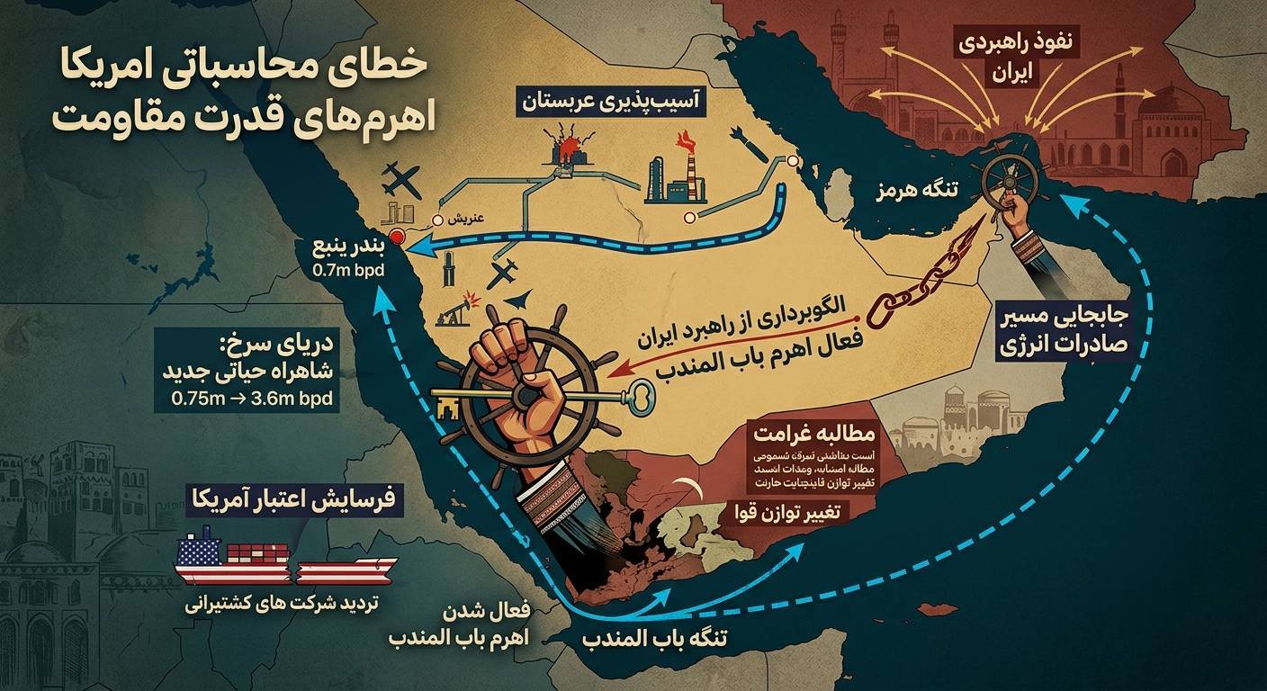 فعال شدن اهرمهای قدرت مقاومت بخاطر خطای محاسباتی امریکا فعال شدن اهرمهای قدرت مقاومت بخاطر خطای محاسباتی امریکا