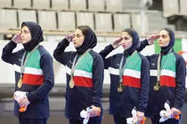 طلای آخر برای بانوان کاراته‌کا