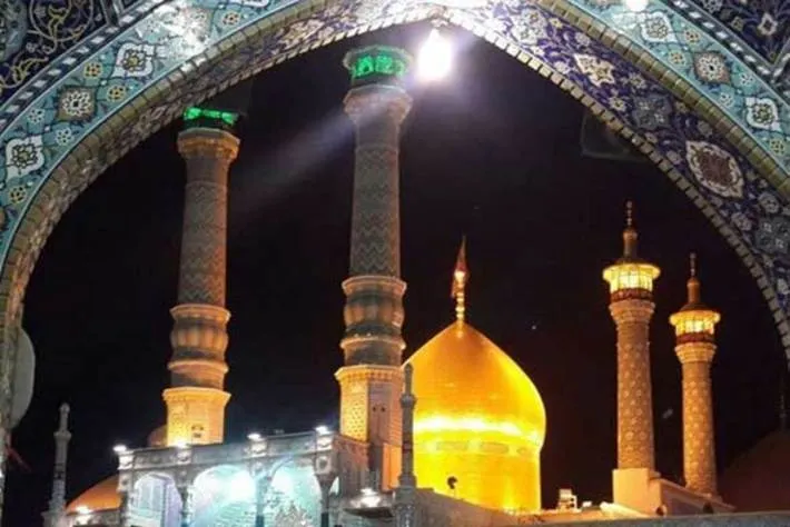 تصاویری از داخل حرم حضرت معصومه (س) در ایام کرونا (فیلم)