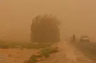طوفان گرد و خاک با سرعت ۹۷ کیلومتر بر ساعت در زابل
