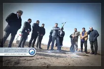 کلنگ آغاز عملیات احداث سه مخزن آب روستایی