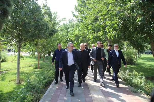 حضور استاندار تهران در بوستان اختصاصی بانوان اسلامشهر