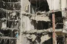 یک مصدوم در ریزش مجدد متروپل | حضور نجاتگران در محل حادثه