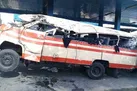 ۱۸ مصدوم بر اثر واژگونی اتوبوس در دوراهی زالی- نورآباد