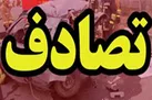 برخورد پژو ۲۰۶ با گاردریل در بزرگراه همت | ۷ مسافر مصدوم شدند