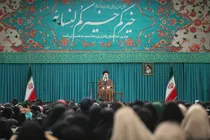 ببینید | حرف اصلی رهبر انقلاب در دیدار هزاران نفر از زنان و دختران