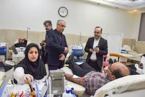 هنرمندان گلستان در پویش «سفر سرخ» خون اهدا کردند