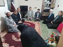 دیدار رئیس کل دادگستری خراسان شمالی با تعدادی از خانواده‌های زندانیان نیازمند