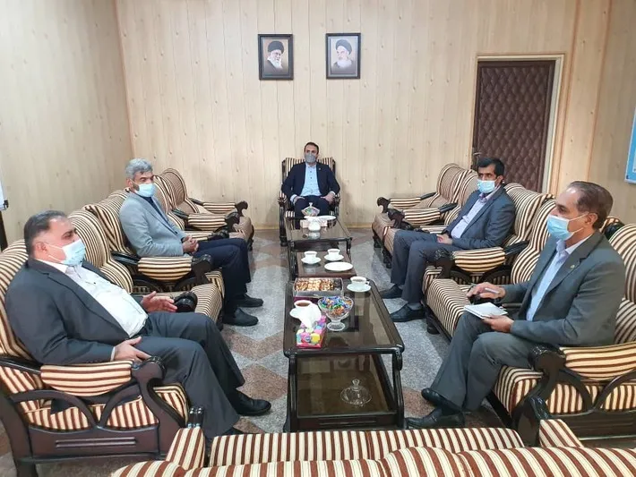 دیدار مدیرکل پست استان هرمزگان با سرپرست مخابرات منطقه هرمزگان