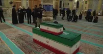 ببینید | لحظاتی از آخرین وداع در مسجد مقدس جمکران