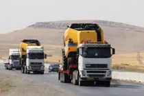 حمل بیش از ۱۱ میلیون تن کالا در جاده‌های همدان در سال ۱۴۰۴