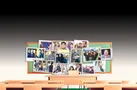 انعکاس چهره معلم در قاب جادو