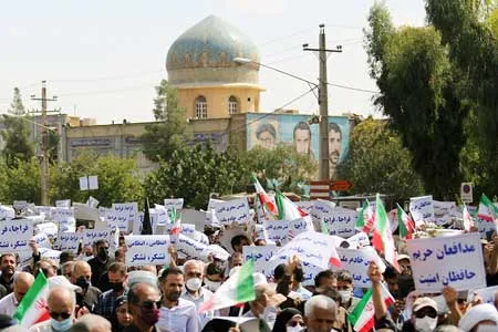 اتمام حجت | فریاد رسای شهروندان شیراز در بیزاری از اغتشاش و آشوب