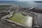 لایروبی حوضچه بندر ترکمن در آستانه اتمام است