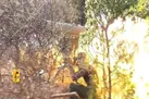 حزب الله لبنان با پهپاد انتحاری هاردوف را به آتش کشید