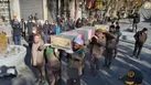 پیکر مطهر دو شهید گمنام در اراک تشییع شد